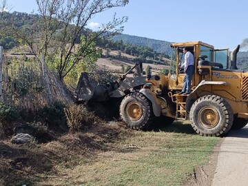 ۱۲ هزار مترمربع از اراضی متصرفی در بخش چمستان به وضع قبلی برگشت