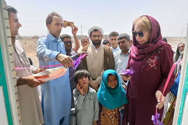 مدرسه ۲ کلاسه در روستای شهید ابراهیم بامری شهرستان دلگان افتتاح شد