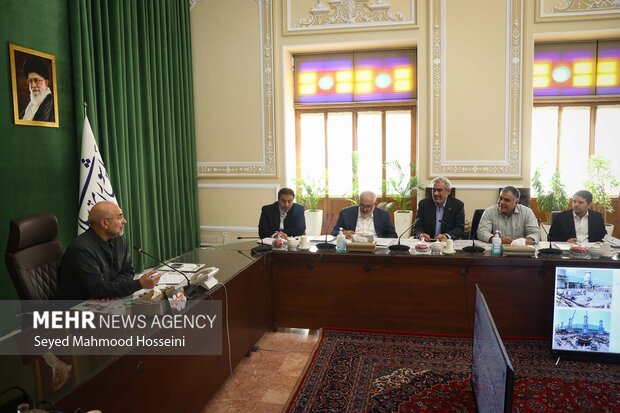 نشست پیگیری سفر نظارتی دکتر قالیباف به استان گلستان