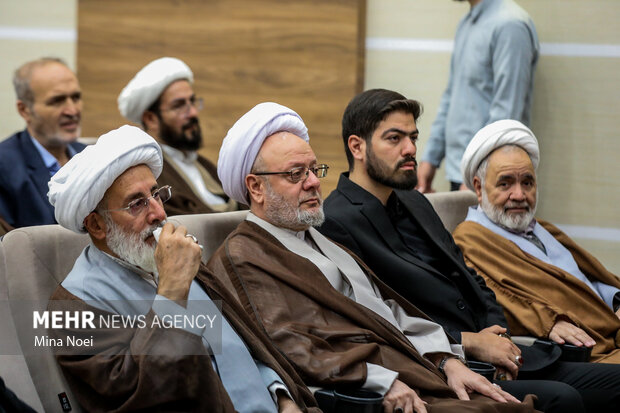 آئین سنگرسپاری، تکریم و معارفه مدیرکل تبلیغات اسلامی آذربایجان شرقی