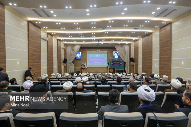 آئین سنگرسپاری، تکریم و معارفه مدیرکل تبلیغات اسلامی آذربایجان شرقی
