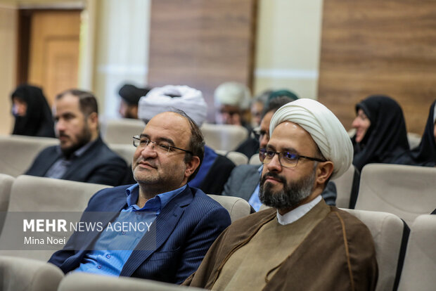 آئین سنگرسپاری، تکریم و معارفه مدیرکل تبلیغات اسلامی آذربایجان شرقی