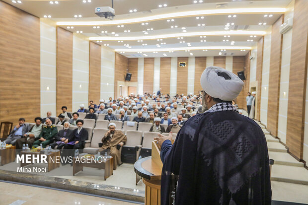 آئین سنگرسپاری، تکریم و معارفه مدیرکل تبلیغات اسلامی آذربایجان شرقی