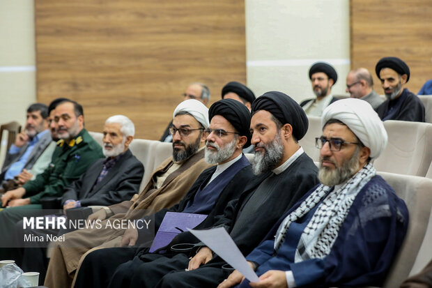 آئین سنگرسپاری، تکریم و معارفه مدیرکل تبلیغات اسلامی آذربایجان شرقی