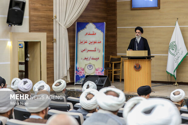 آئین سنگرسپاری، تکریم و معارفه مدیرکل تبلیغات اسلامی آذربایجان شرقی