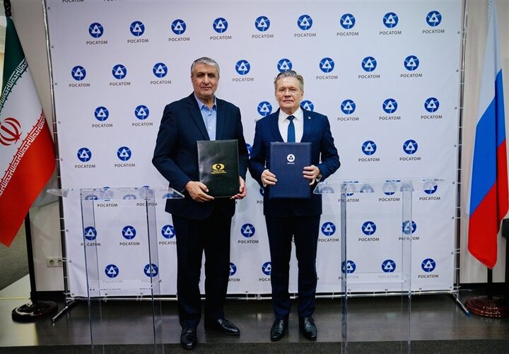 ایران وروسیا توقعان مذكرة تفاهم للتعاون فی مجال إنشاء محطات نووية