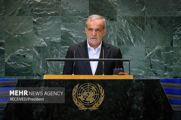 سخنرانی رئیس جمهور در نشست مجمع عمومی سازمان ملل متحد