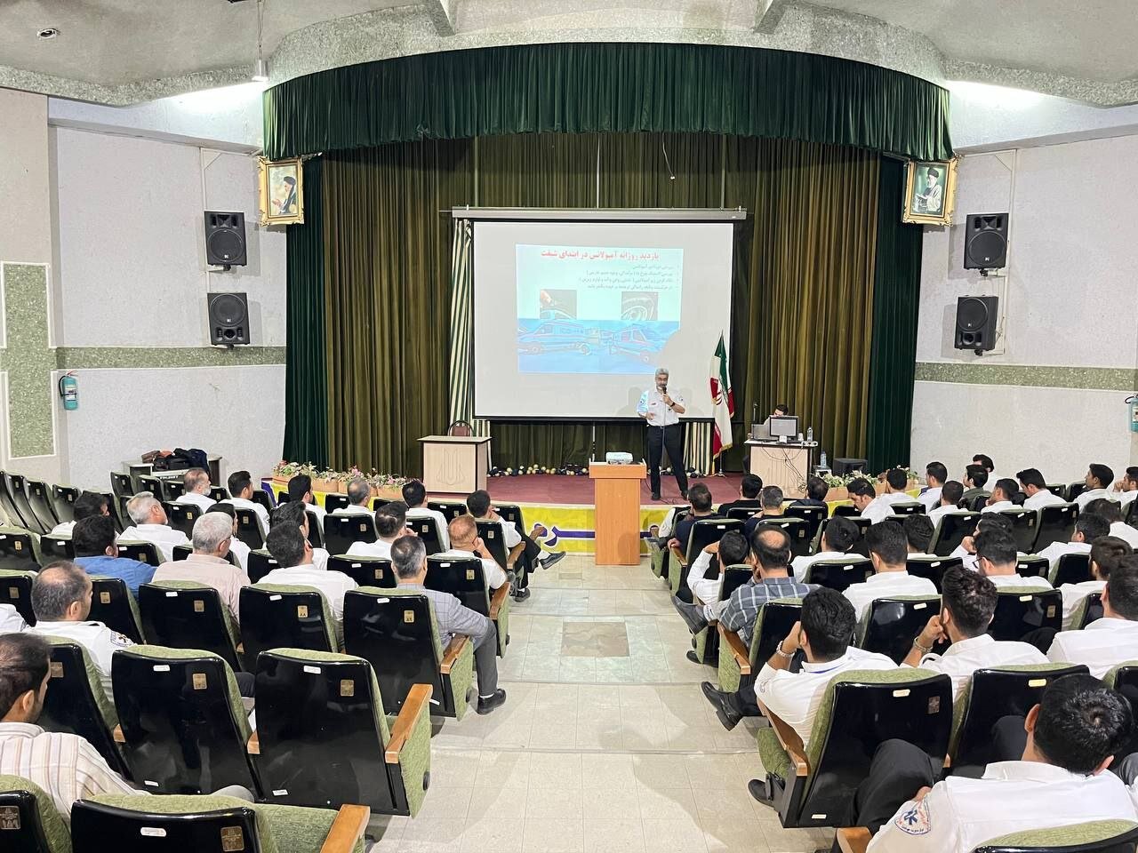 کارگاه رانندگی تدافعی برای پرسنل اورژانس کردستان آغاز شد