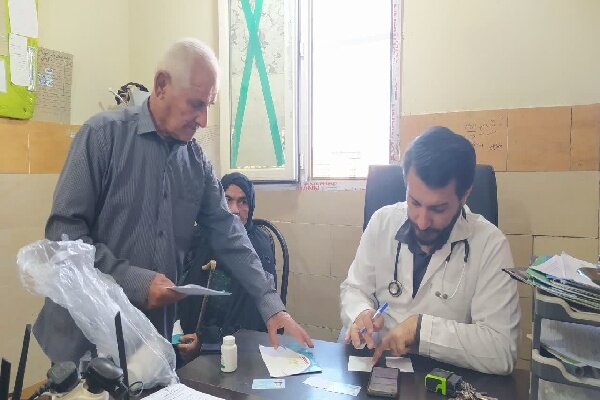 رزمایش جهادگران فاطمی در روستای اکبرآباد کهگیلویه