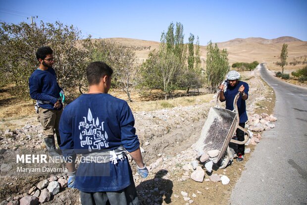 اردوی جهادی دانشجویی در روستاهای محروم «فاروج»