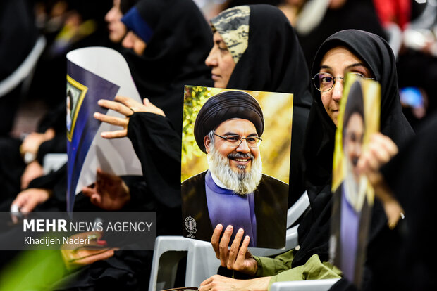 مراسم سالگرد شهادت سید حسن نصرالله در زابل برگزار شد