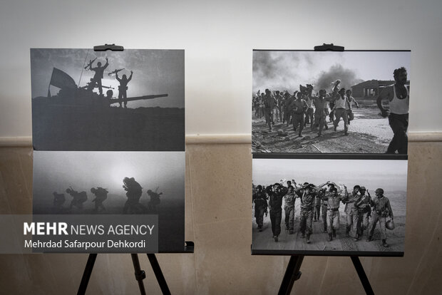 افتتاح نمایشگاه عکس جنگ در موزه دفاع مقدس شهرکرد