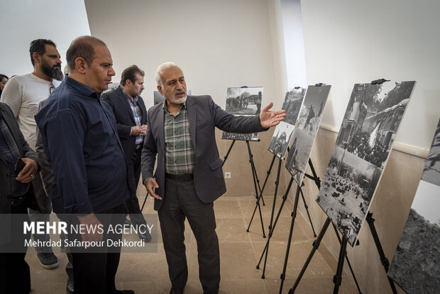 افتتاح نمایشگاه عکس جنگ در موزه دفاع مقدس شهرکرد