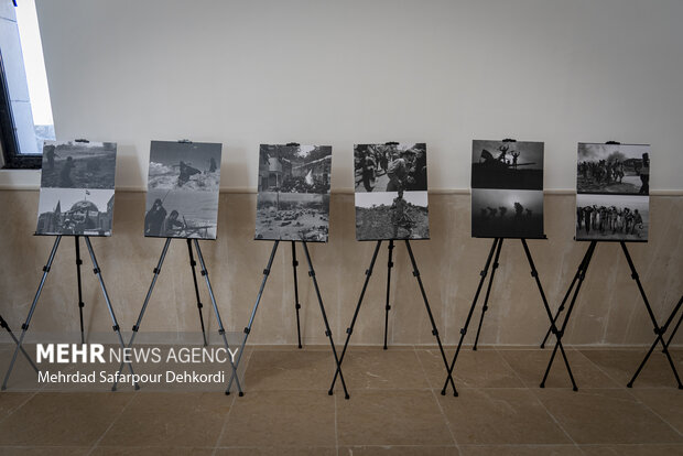 افتتاح نمایشگاه عکس جنگ در موزه دفاع مقدس شهرکرد