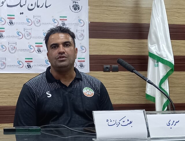 بازیکنان بعثت با انگیزه و جسارت پیروزی را برای مردم کرمانشاه رقم زدند