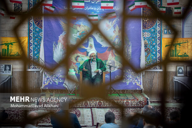 یادواره شهدای دفاع مقدس محله میدان سبلان