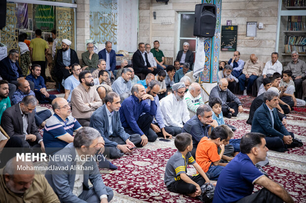 یادواره شهدای دفاع مقدس محله میدان سبلان