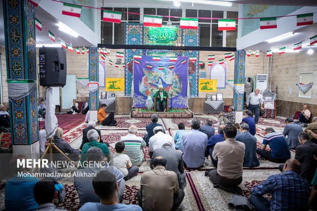 یادواره شهدای دفاع مقدس محله میدان سبلان