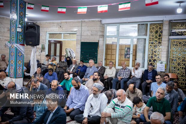 یادواره شهدای دفاع مقدس محله میدان سبلان