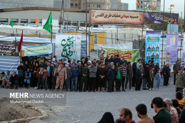 نمایشگاه رزمی فرهنگی طریق القدس در اردبیل