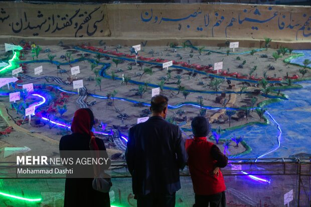 نمایشگاه رزمی فرهنگی طریق القدس در اردبیل