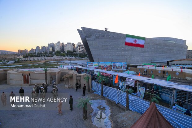 نمایشگاه رزمی فرهنگی طریق القدس در اردبیل