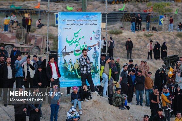 نمایشگاه رزمی فرهنگی طریق القدس در اردبیل