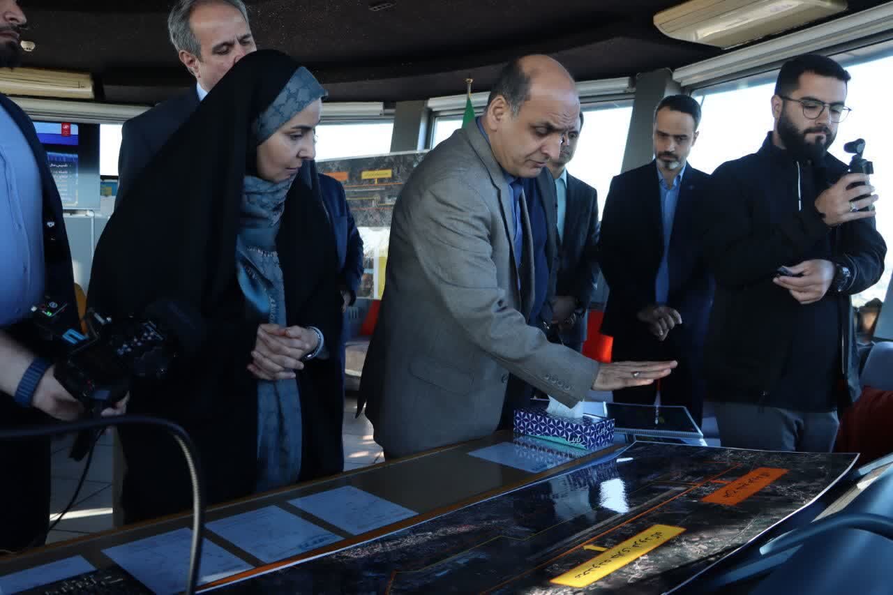 بازدید وزیر راه از طرح جامع فرودگاه سردار جنگل رشت بازدید وزیر راه از طرح جامع فرودگاه سردار جنگل رشت