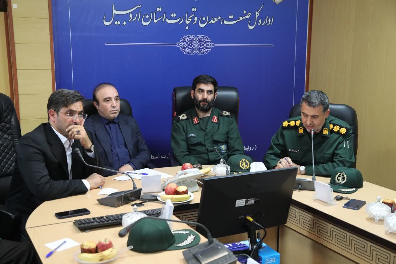 صادقی: بسیج اصناف بازوی کمکی اداره کل صمت استان اردبیل است