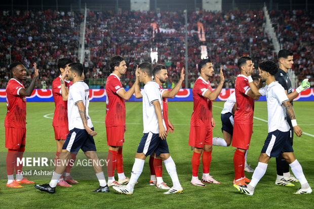 مسابقه فوتبال تیم‌های پرسپولیس و ملوان