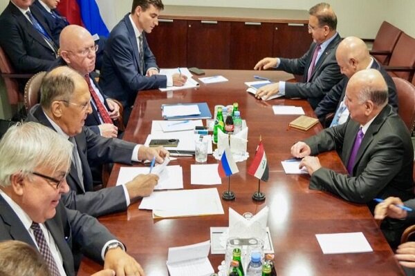 رایزنی وزیران خارجه عراق و روسیه با یکدیگر در نیویورک