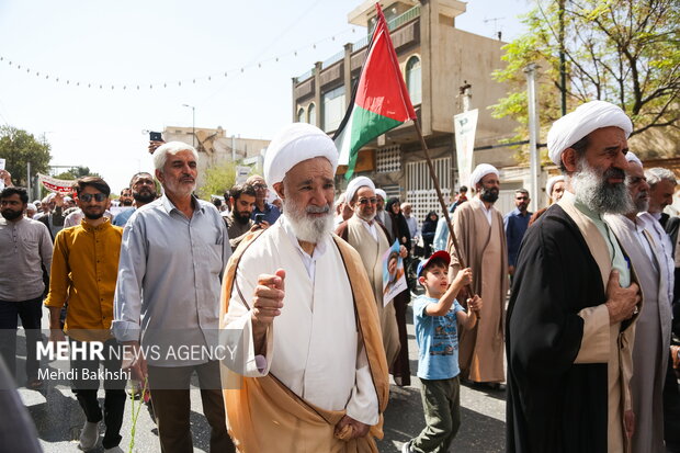 راهپیمایی جمعه خشم در قم