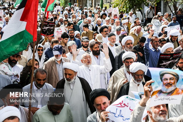 راهپیمایی جمعه خشم در قم