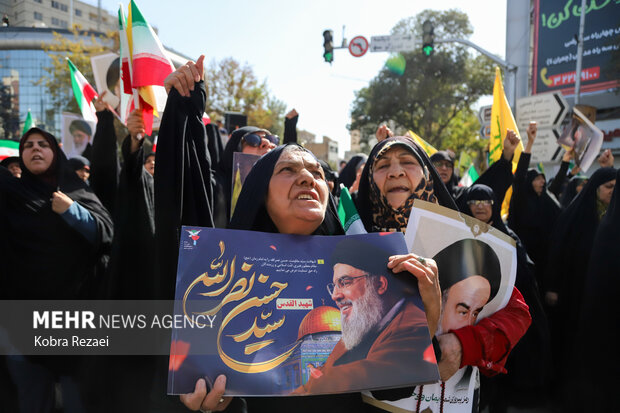 راهپیمایی جمعه «خشم و نصر» در مشهد