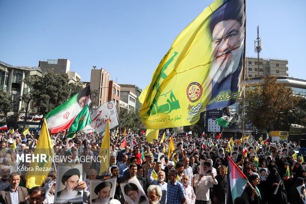 راهپیمایی جمعه «خشم و نصر» در مشهد