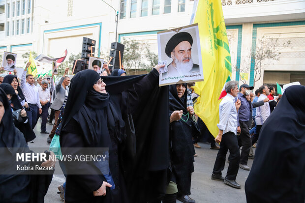 راهپیمایی جمعه «خشم و نصر» در مشهد