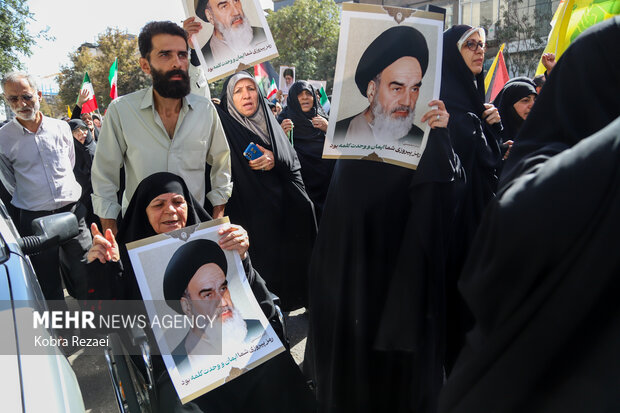 راهپیمایی جمعه «خشم و نصر» در مشهد