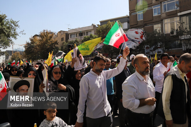 راهپیمایی جمعه «خشم و نصر» در مشهد