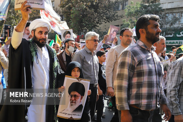 راهپیمایی جمعه «خشم و نصر» در مشهد