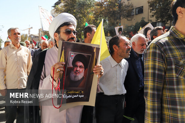 راهپیمایی جمعه «خشم و نصر» در مشهد