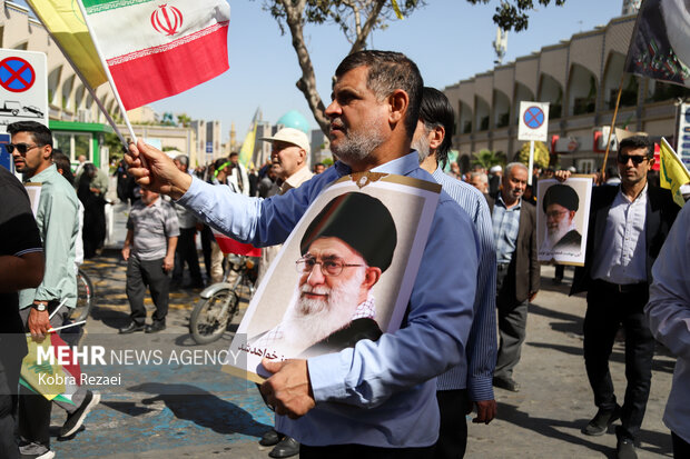 راهپیمایی جمعه «خشم و نصر» در مشهد