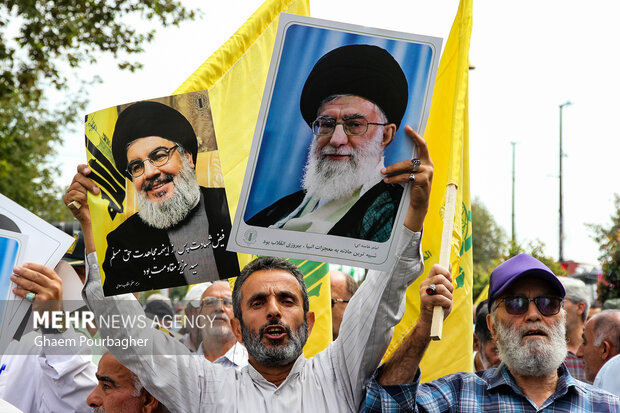 راهپیمایی «جمعه خشم و نصر» در رشت