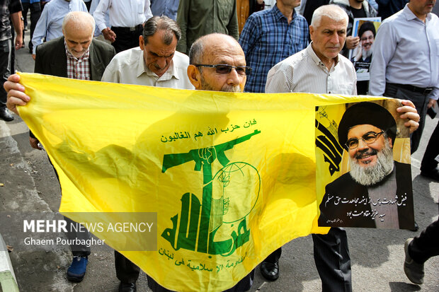 راهپیمایی «جمعه خشم و نصر» در رشت