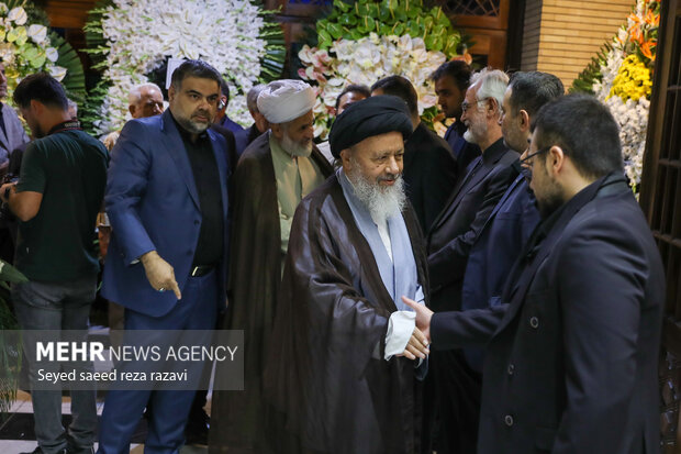 مراسم ترحیم حاجیه خانم «فاطمه مصدقی‌راد»