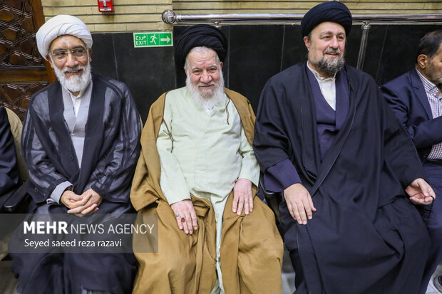 حجت الاسلام پورمحمدی در مراسم ترحیم حاجیه خانم «فاطمه مصدقی‌راد»