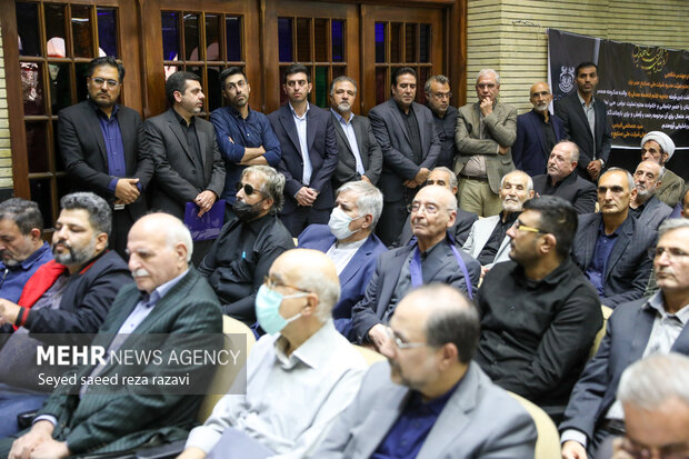 مراسم ترحیم حاجیه خانم «فاطمه مصدقی‌راد»