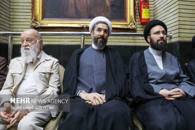 مراسم ترحیم حاجیه خانم «فاطمه مصدقی‌راد»