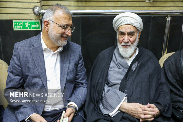 مراسم ترحیم حاجیه خانم «فاطمه مصدقی‌راد»