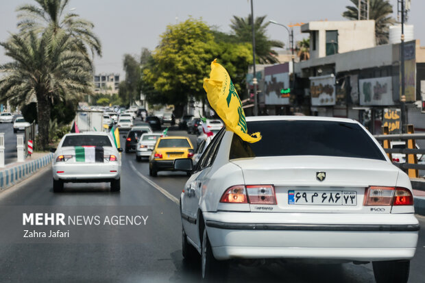 اجتماع کاروان یاران صمود در بندرعباس