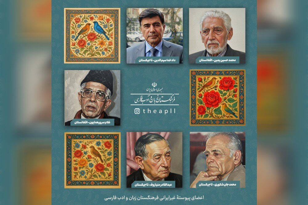 فرهنگستان،تاجيكستان،افغانستان،پيوسته،ادب،فارسي،محمد